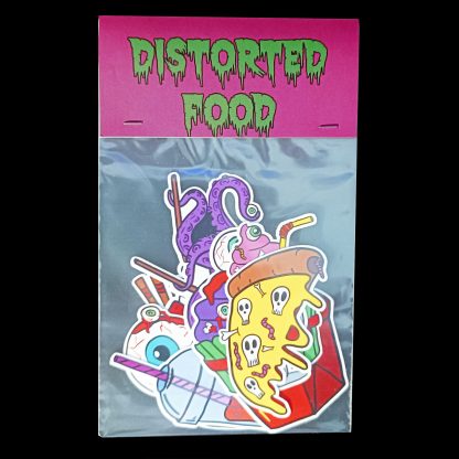 Distorted Food Sticker Bundle